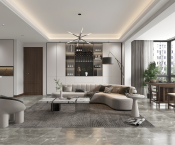 Modern A Living Room-ID:768830066