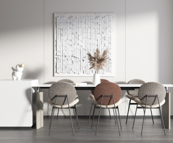 Modern Dining Table And Chairs-ID:622487076