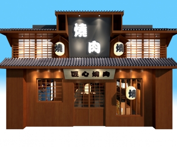 Japanese Style Facade Element-ID:966022974