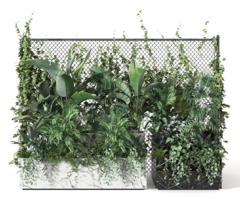 现代绿植堆植物墙-ID:920037987