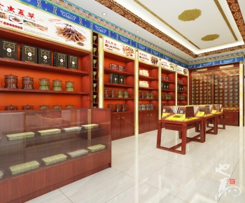 New Chinese Style Retail Stores-ID:576004981