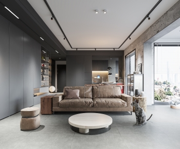 Modern A Living Room-ID:238075973