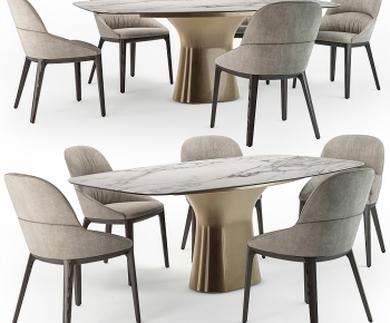 Modern Dining Table And Chairs-ID:306570051