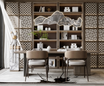 New Chinese Style Dining Room-ID:116193061