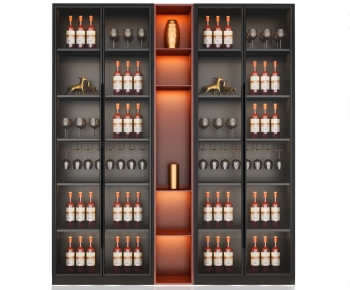 Modern Wine Cabinet-ID:839657077