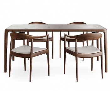 Modern Dining Table And Chairs-ID:927047011