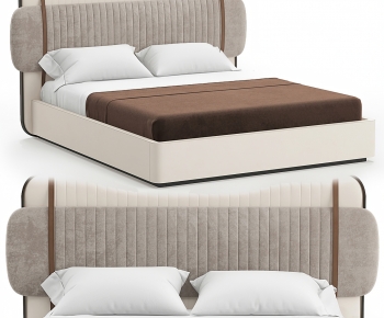 Modern Double Bed-ID:800784112