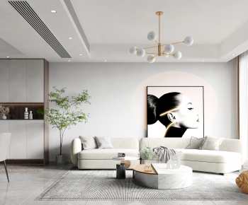 Modern A Living Room-ID:913629065