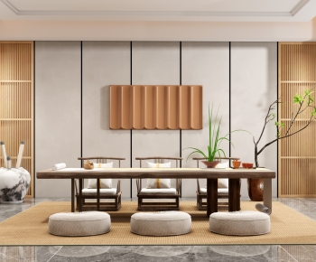 New Chinese Style Tea House-ID:843430049