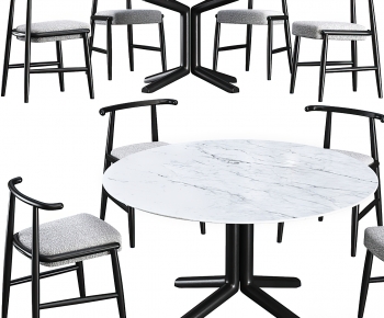 Modern Dining Table And Chairs-ID:725085026