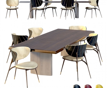 Modern Dining Table And Chairs-ID:573060991