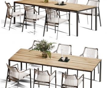 Modern Dining Table And Chairs-ID:627739452