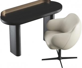 Modern Computer Desk And Chair-ID:274359943