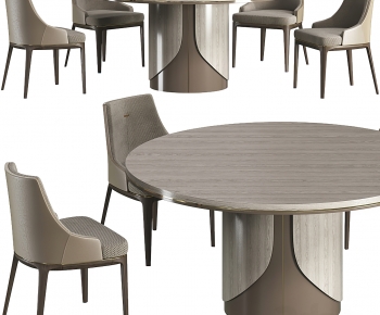 Modern Dining Table And Chairs-ID:131552934