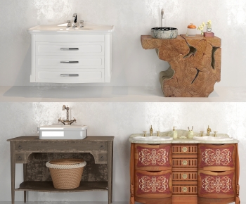 New Classical Style Bathroom Cabinet-ID:871520089