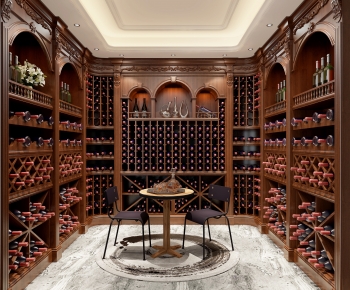 American Style Wine Cellar/Wine Tasting Room-ID:862546923