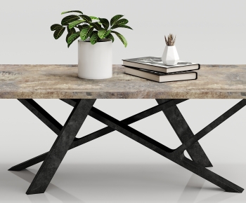 Industrial Style Coffee Table-ID:848889471