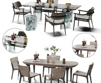 Modern Dining Table And Chairs-ID:309834004