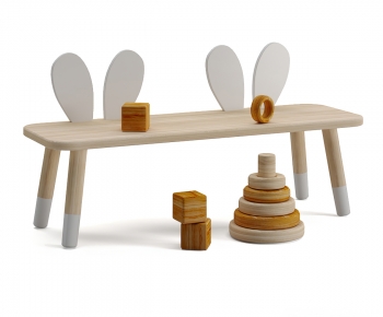 Modern Children's Table/chair-ID:223680029
