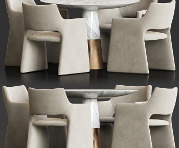 Modern Dining Table And Chairs-ID:749269969