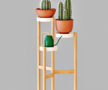 Nordic Style Potted Green Plant-ID:750660912