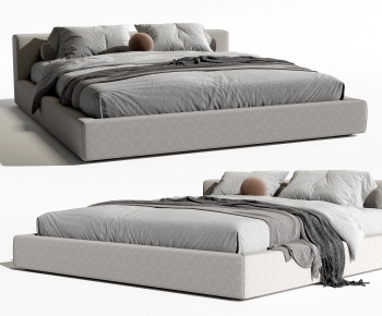 Modern Double Bed-ID:726756104