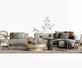 Japanese Style Sofa Combination-ID:248061905