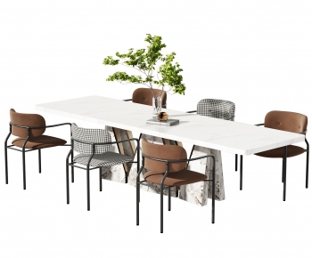 Modern Dining Table And Chairs-ID:686201108