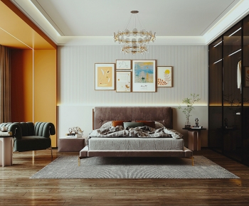 Nordic Style Bedroom-ID:365052941