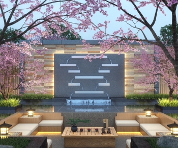 New Chinese Style Courtyard/landscape-ID:782217038