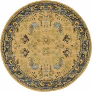 欧式圆形地毯-ID:5226628