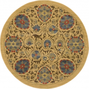 欧式圆形地毯-ID:5226633