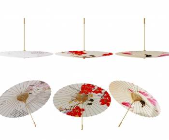 新中式雨伞纸伞-ID:580020067