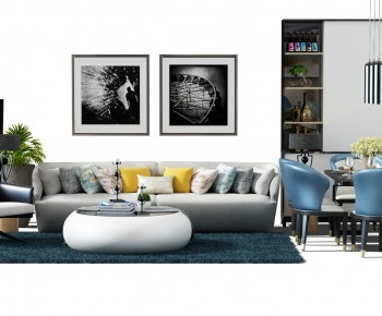 Modern Sofa Combination-ID:511161096