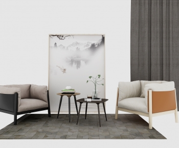 Nordic Style Single Sofa-ID:207113981