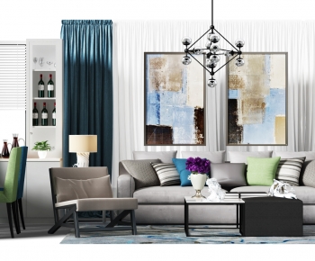 Modern Sofa Combination-ID:714319943