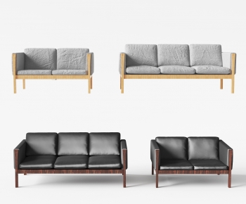 Modern Three-seat Sofa-ID:715122949