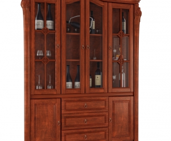 European Style Wine Cabinet-ID:841953041