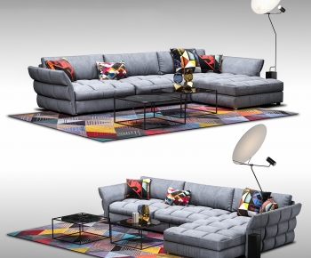 Modern Multi Person Sofa-ID:917708988