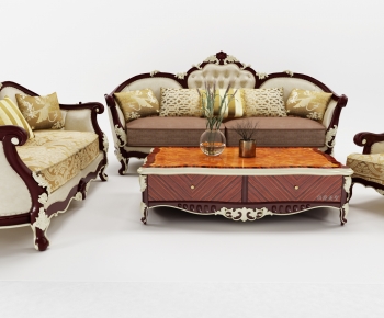 European Style Sofa Combination-ID:471446042