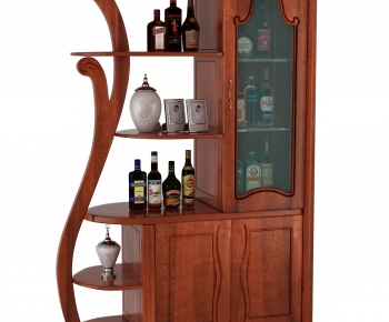 European Style Wine Cabinet-ID:343349937