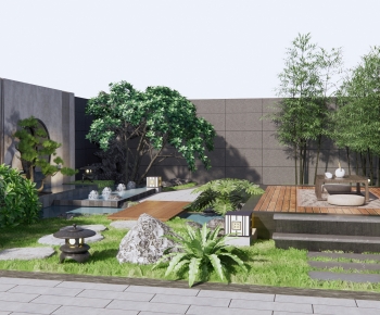 New Chinese Style Courtyard/landscape-ID:659349093