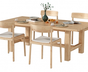 Modern Dining Table And Chairs-ID:161175972