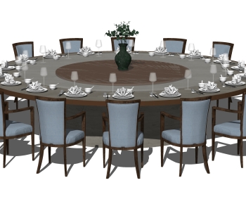New Chinese Style Dining Table And Chairs-ID:978188998