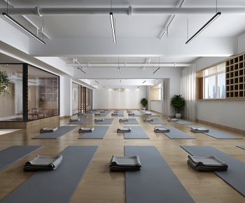 Modern Yoga Room-ID:692224982