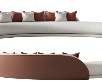 Modern Curved Sofa-ID:792891981