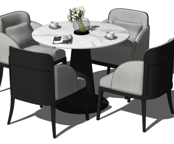 Modern Dining Table And Chairs-ID:235892061