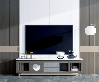 New Chinese Style TV Cabinet-ID:356897124