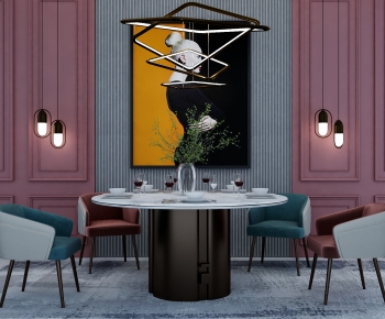 Modern Dining Table And Chairs-ID:135179048