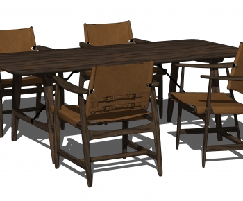 Modern Dining Table And Chairs-ID:459036116